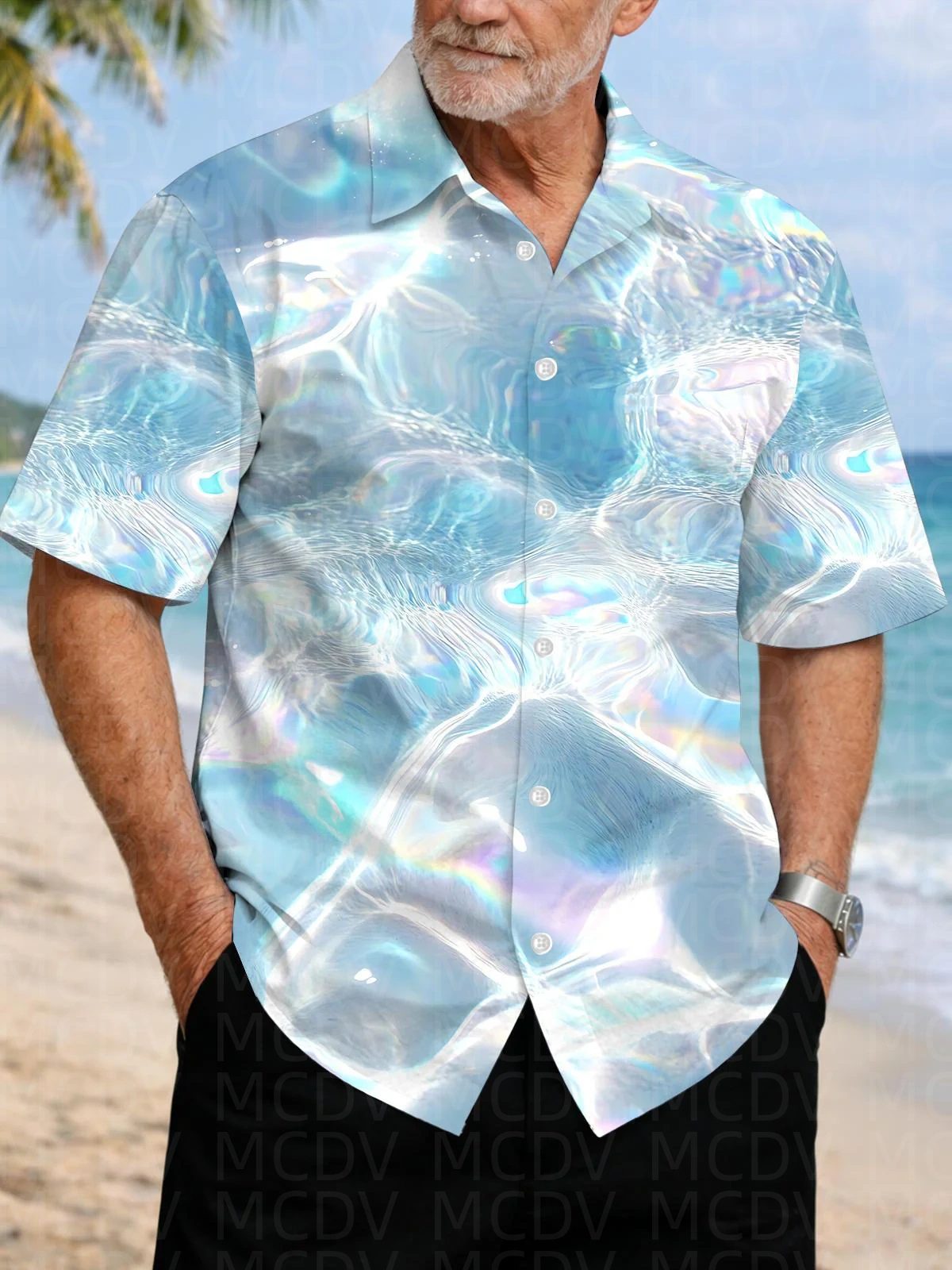Horse Pattern Men's Hawaiian S – Shirt Camp Collar Bewertung und Preis