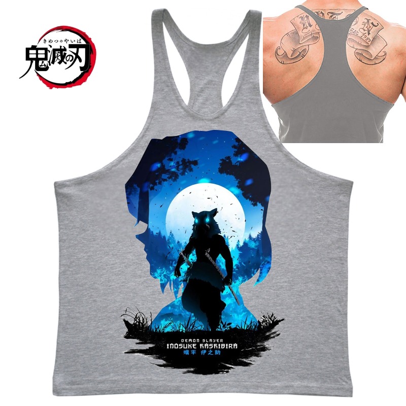 (Demon Slayer) GYM Mens Tank T – Tank Top Muscle Bewertung und Preis