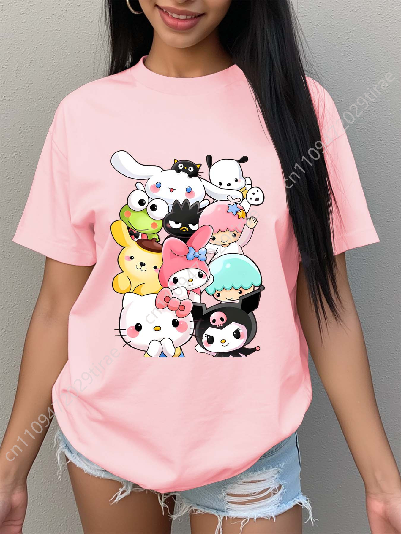 Women'S Sanrio Character Print – Tee Graphic Print Bewertung und Preis