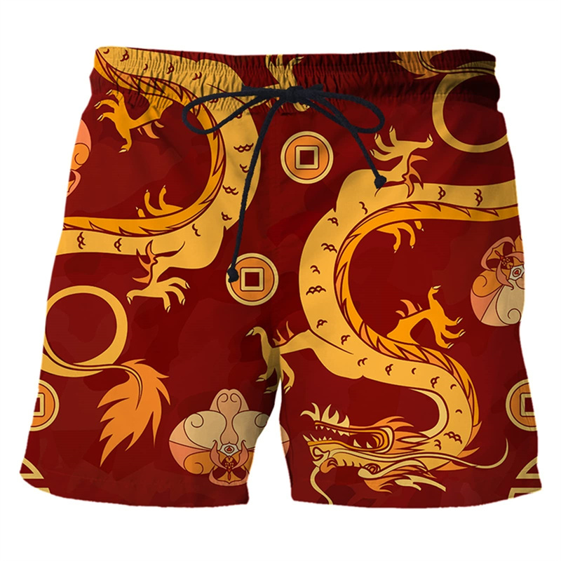 Chinese Dragon 3d Print Swim T – Trunks Board Surf Bewertung und Preis