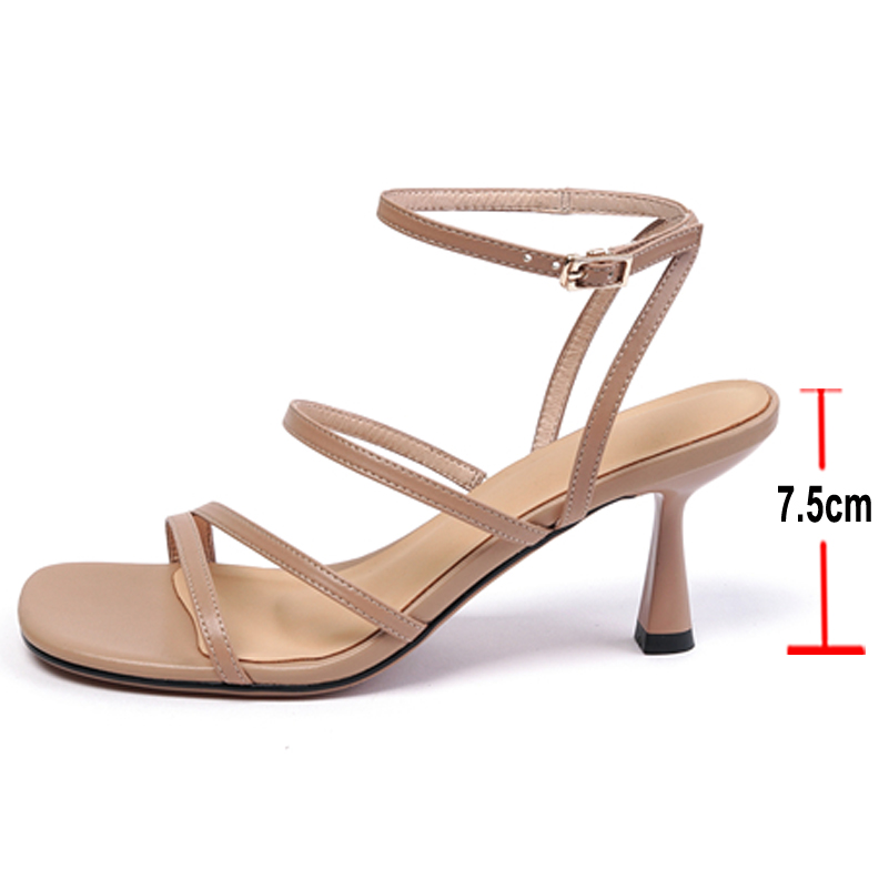 Meotina Sandals Women Shoes Sq – Casual Sandal Leather Bewertung und Preis